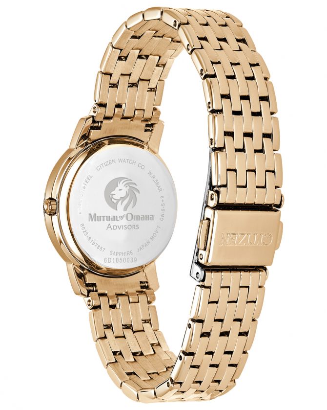 Ladies Silhouette Rose Watch